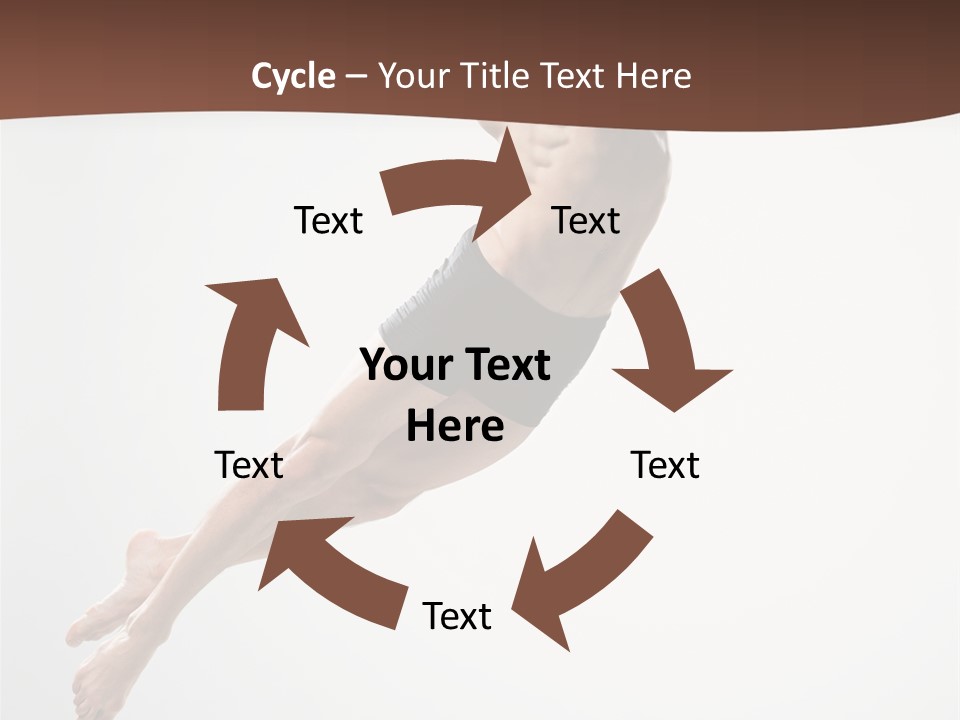 Dancer Gymnastic Fitness PowerPoint Template
