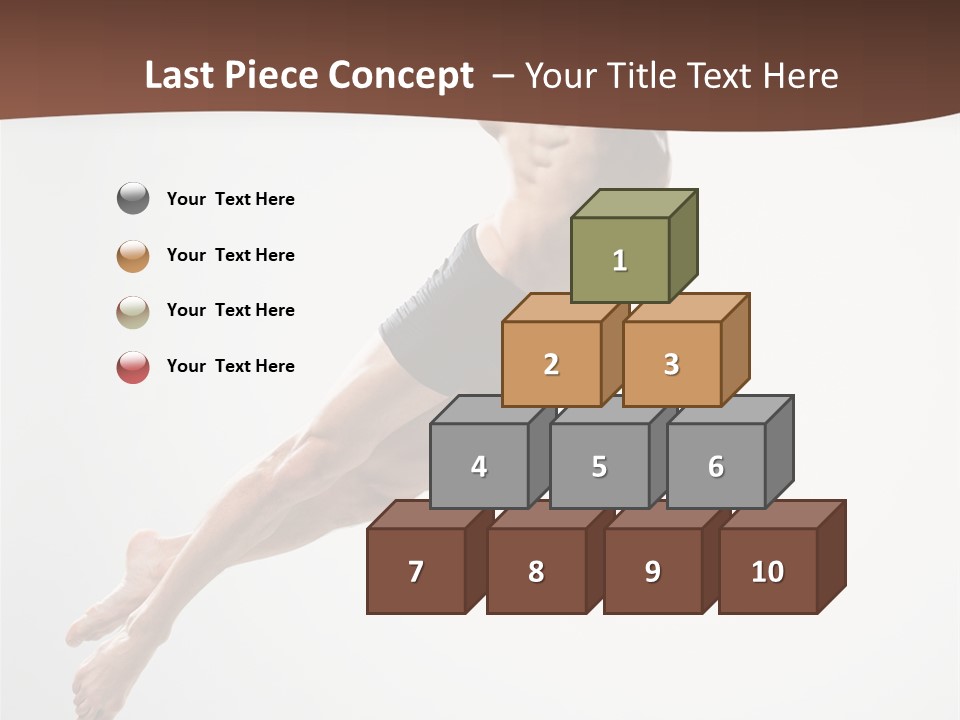 Dancer Gymnastic Fitness PowerPoint Template