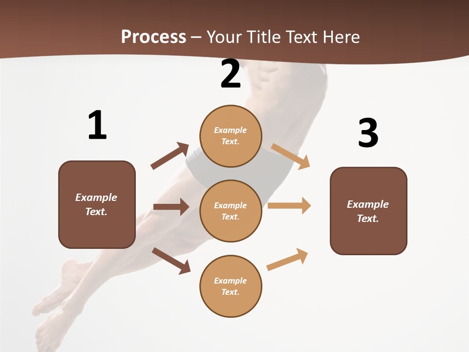 Dancer Gymnastic Fitness PowerPoint Template