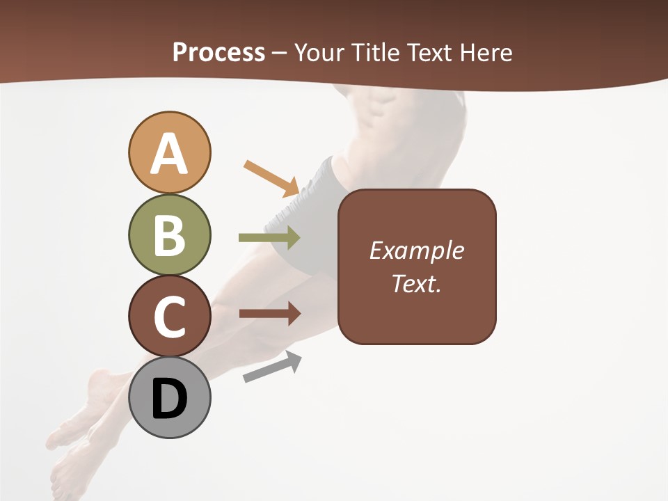 Dancer Gymnastic Fitness PowerPoint Template