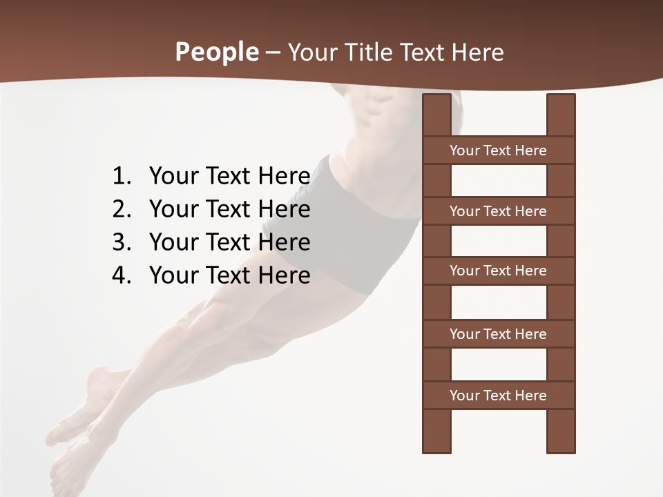 Dancer Gymnastic Fitness PowerPoint Template