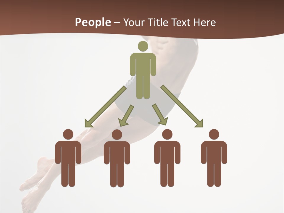 Dancer Gymnastic Fitness PowerPoint Template