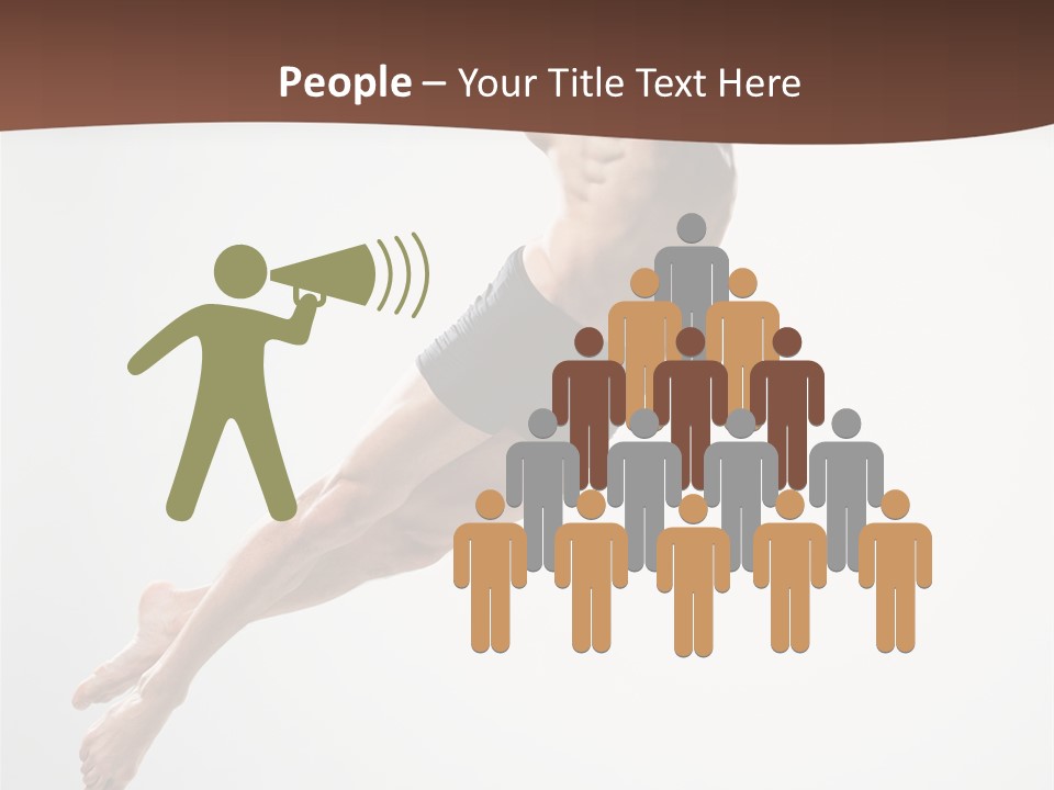 Dancer Gymnastic Fitness PowerPoint Template