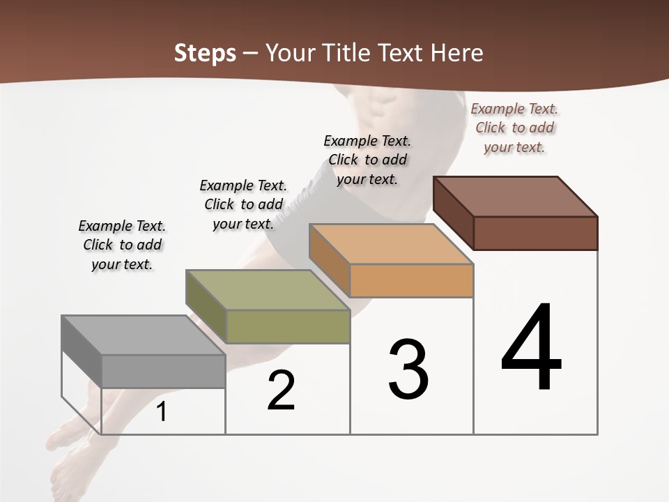Dancer Gymnastic Fitness PowerPoint Template