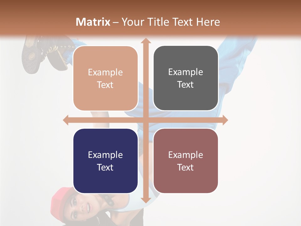 Breakdancer Dance Action PowerPoint Template