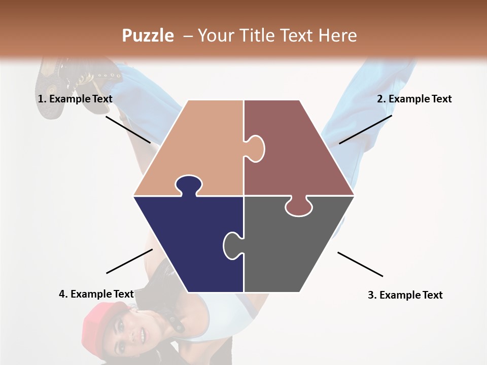 Breakdancer Dance Action PowerPoint Template