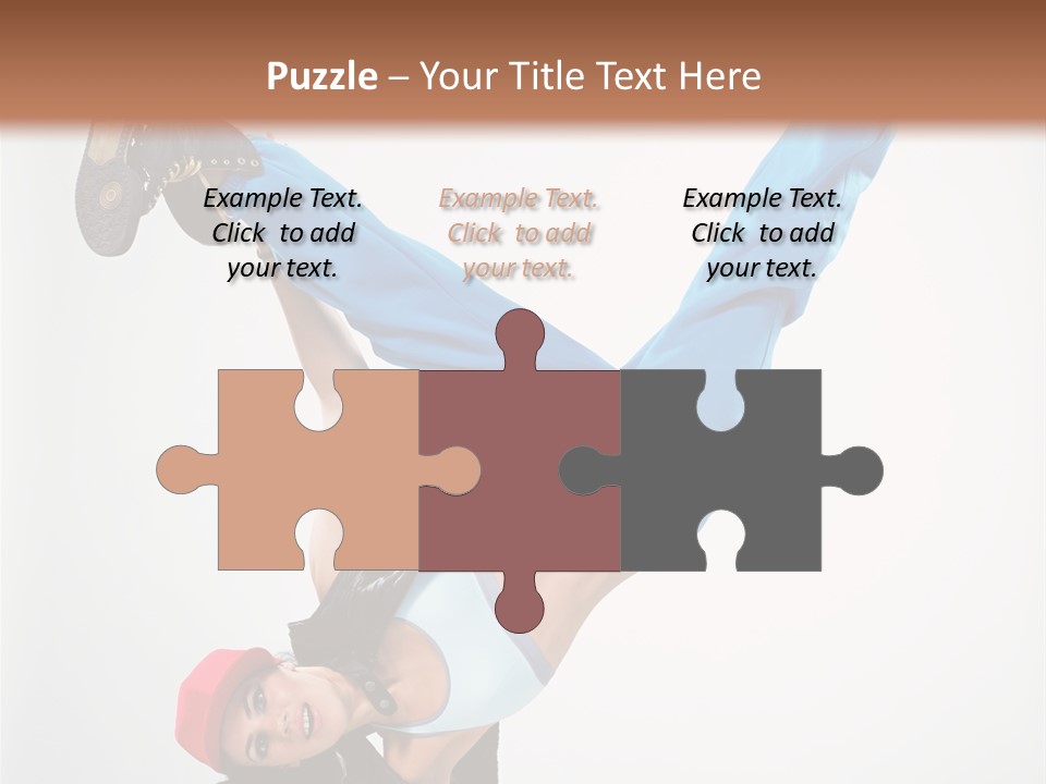 Breakdancer Dance Action PowerPoint Template