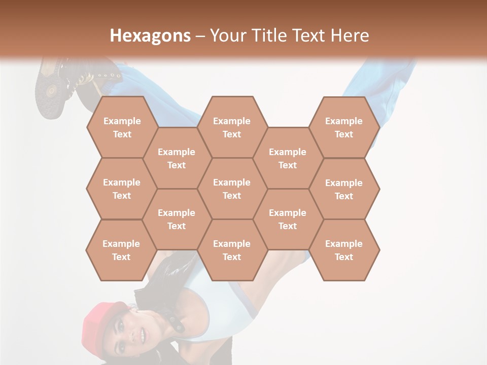 Breakdancer Dance Action PowerPoint Template