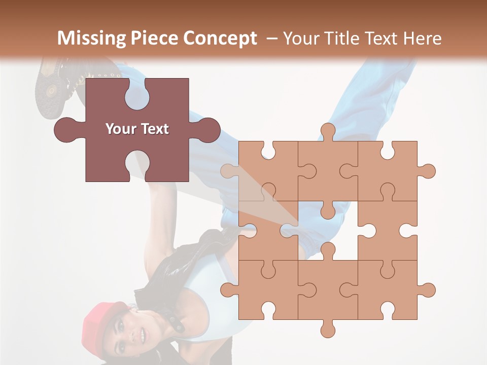 Breakdancer Dance Action PowerPoint Template