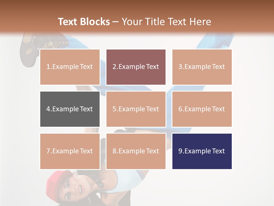 Breakdancer Dance Action PowerPoint Template