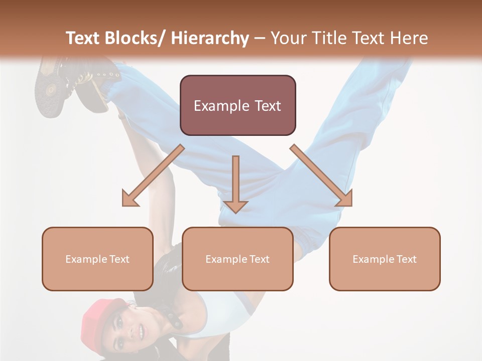 Breakdancer Dance Action PowerPoint Template