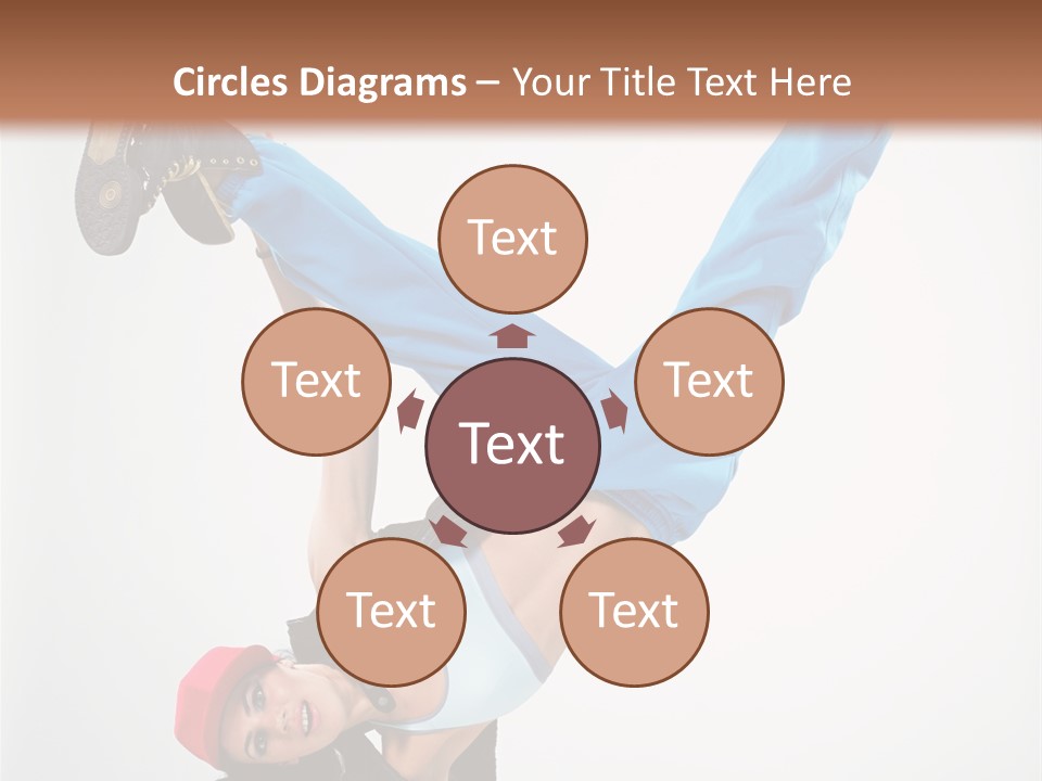 Breakdancer Dance Action PowerPoint Template