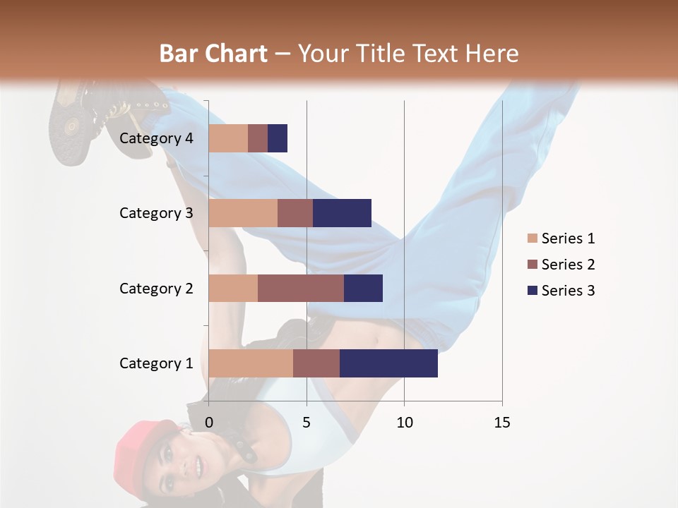 Breakdancer Dance Action PowerPoint Template