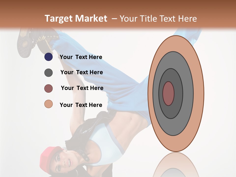 Breakdancer Dance Action PowerPoint Template