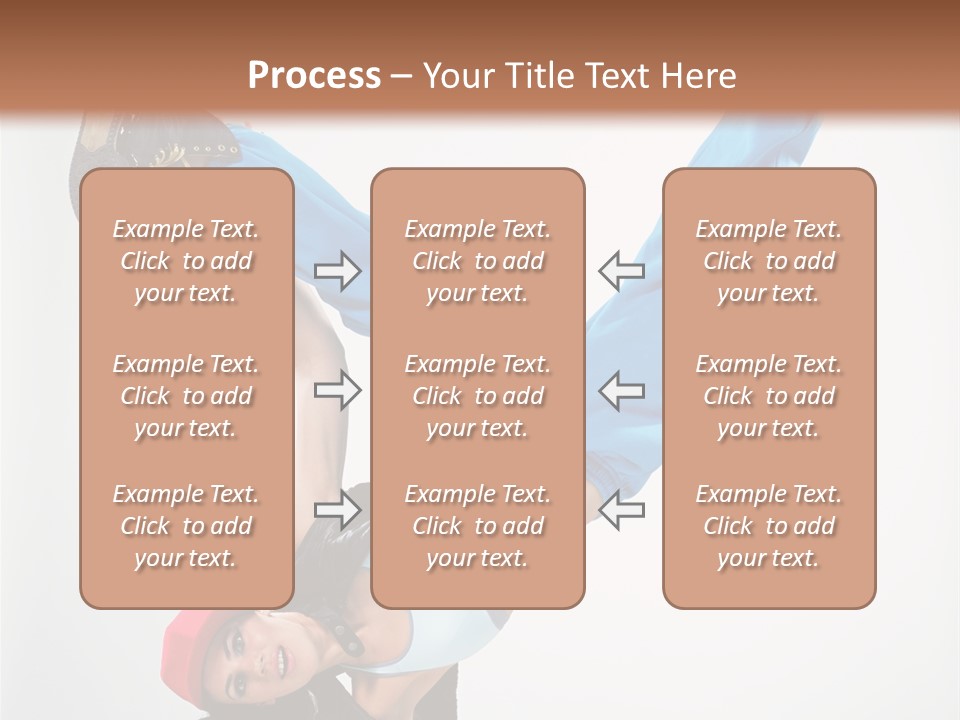 Breakdancer Dance Action PowerPoint Template