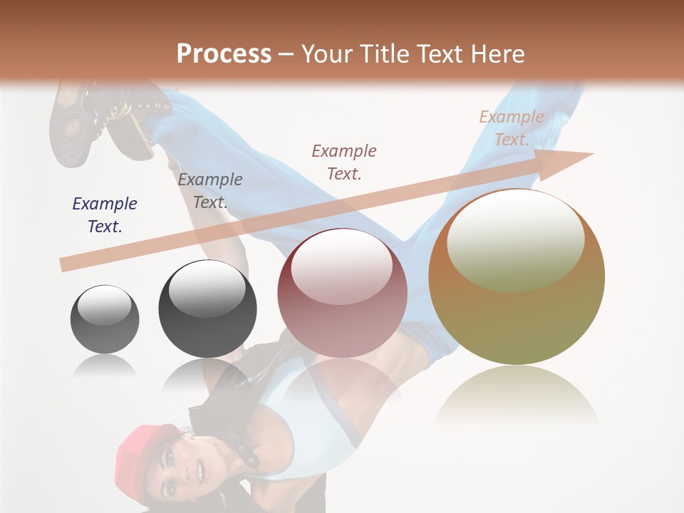 Breakdancer Dance Action PowerPoint Template