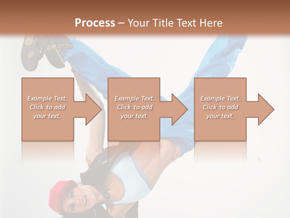 Breakdancer Dance Action PowerPoint Template