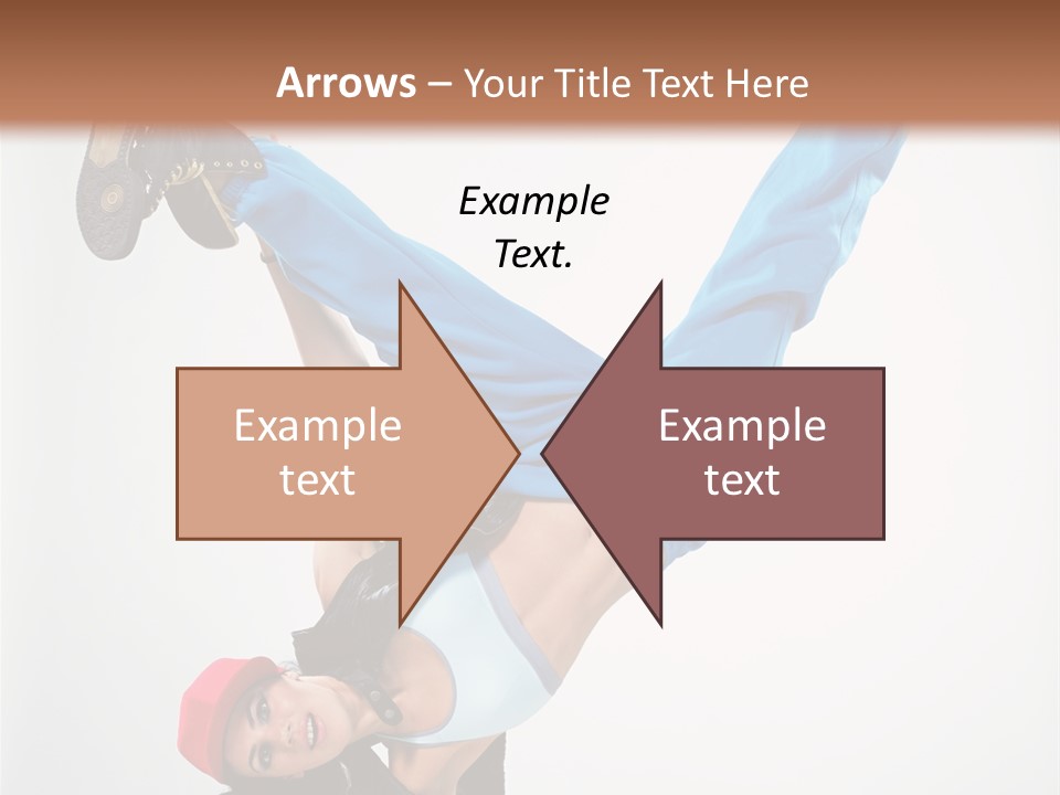 Breakdancer Dance Action PowerPoint Template