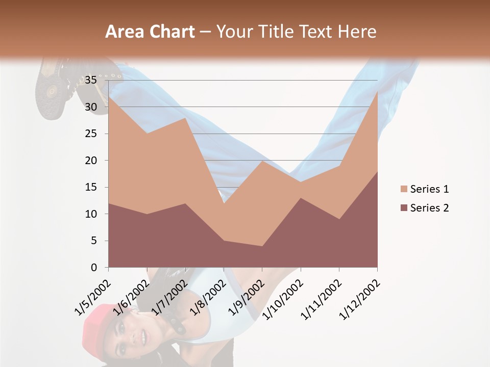 Breakdancer Dance Action PowerPoint Template