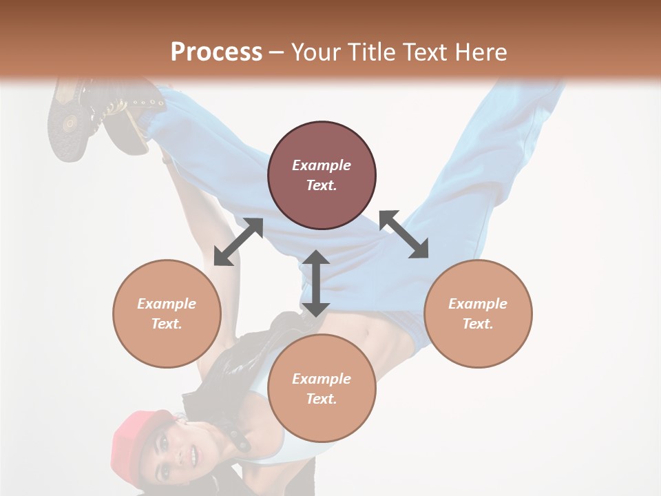 Breakdancer Dance Action PowerPoint Template