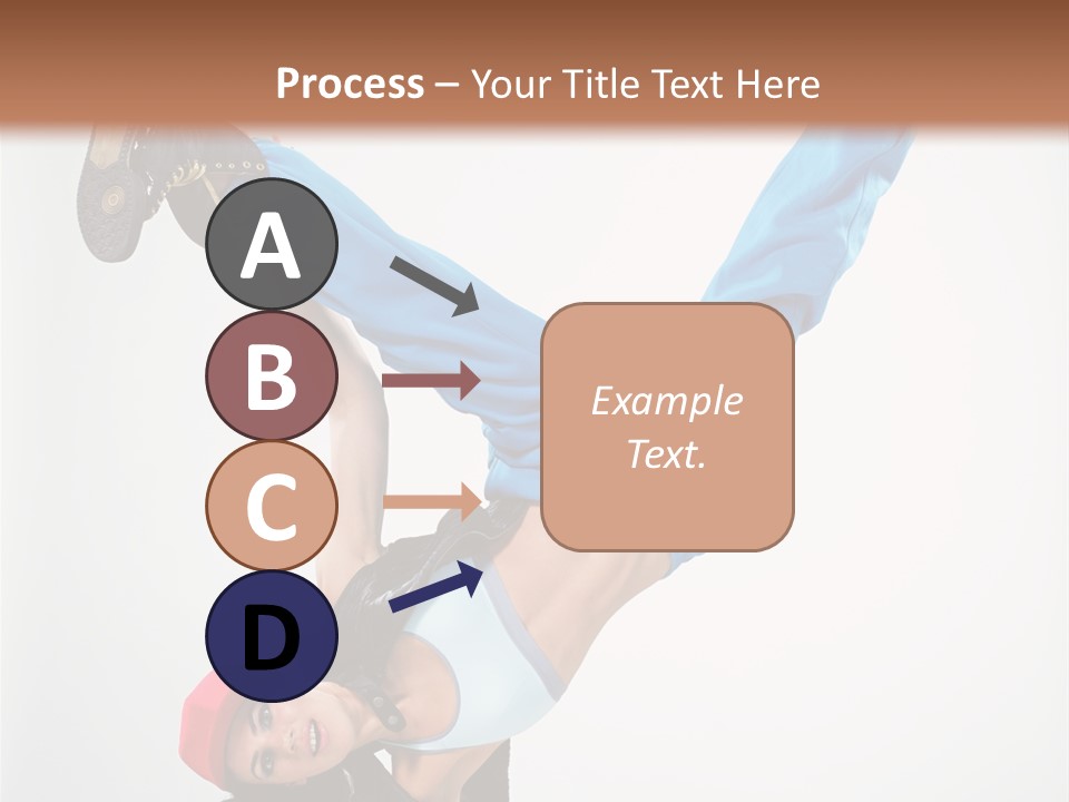 Breakdancer Dance Action PowerPoint Template