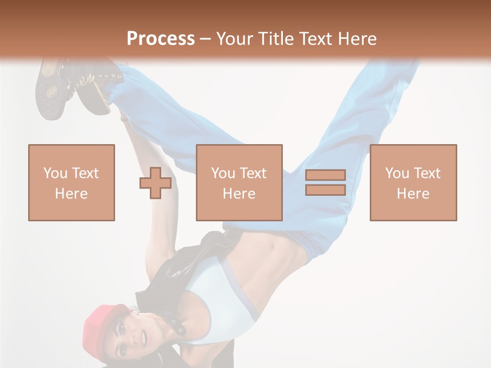 Breakdancer Dance Action PowerPoint Template