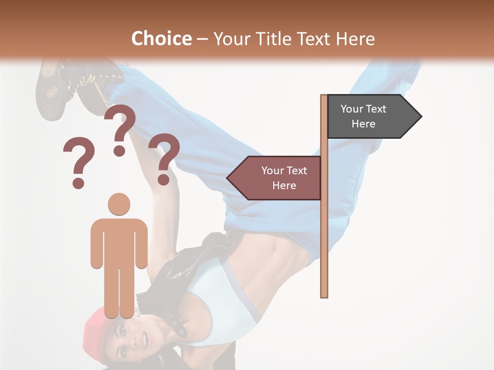 Breakdancer Dance Action PowerPoint Template