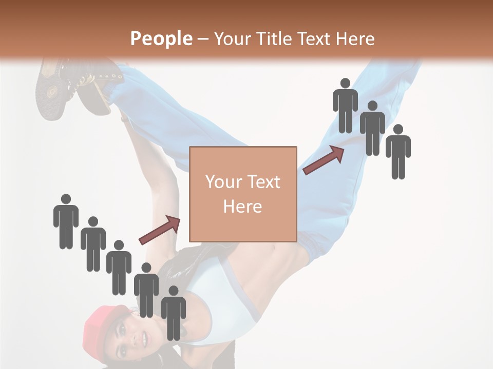 Breakdancer Dance Action PowerPoint Template