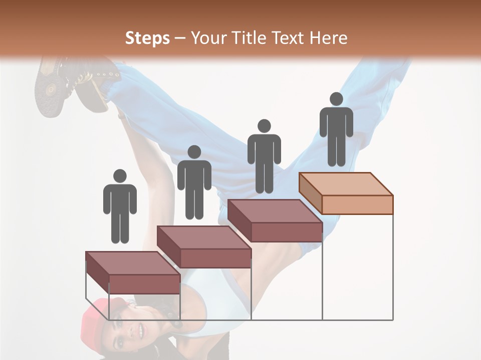 Breakdancer Dance Action PowerPoint Template