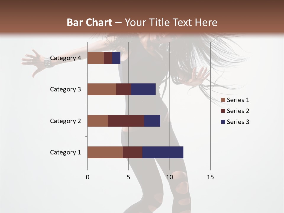 Feminine Brunette Music PowerPoint Template