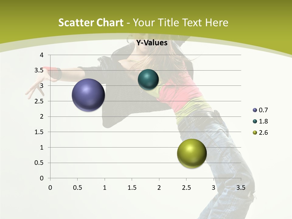 Human Break Dance One PowerPoint Template