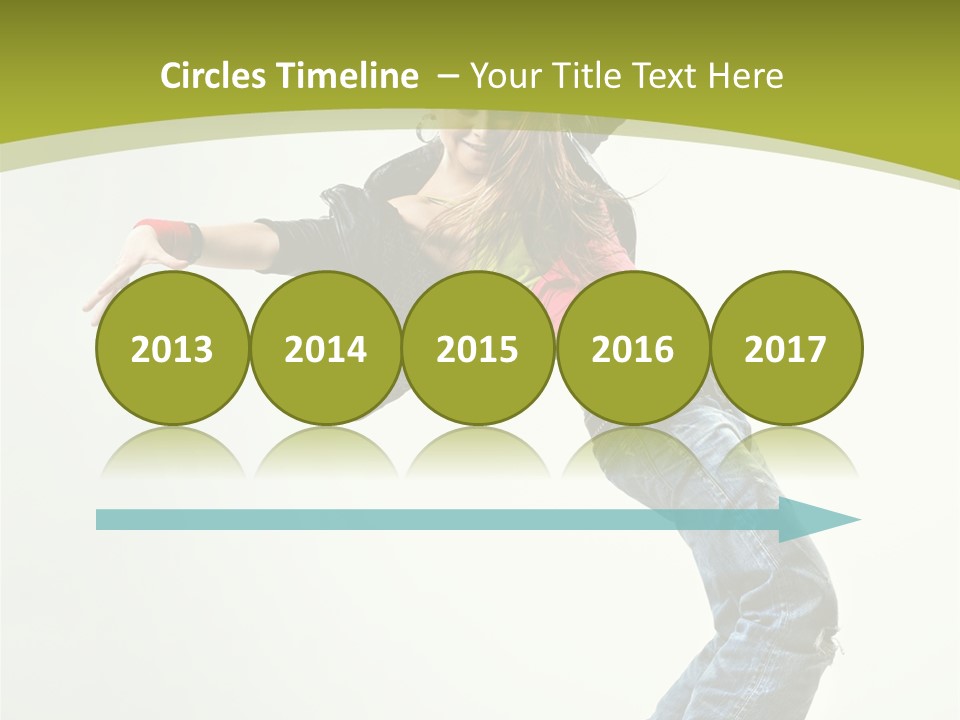 Human Break Dance One PowerPoint Template