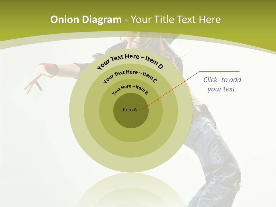 Human Break Dance One PowerPoint Template