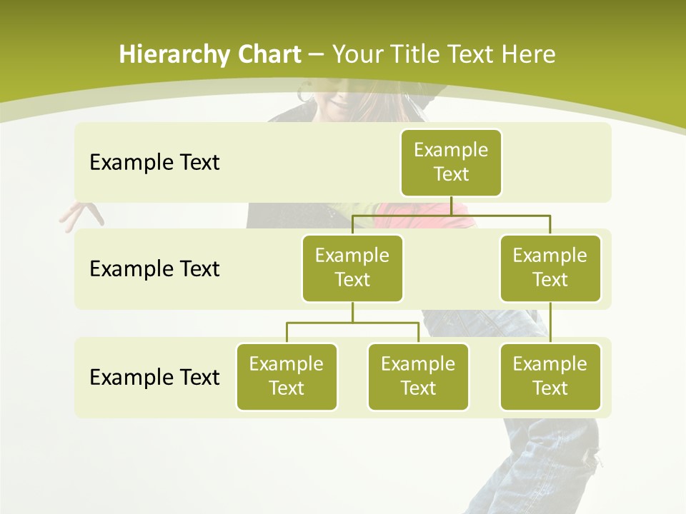 Human Break Dance One PowerPoint Template