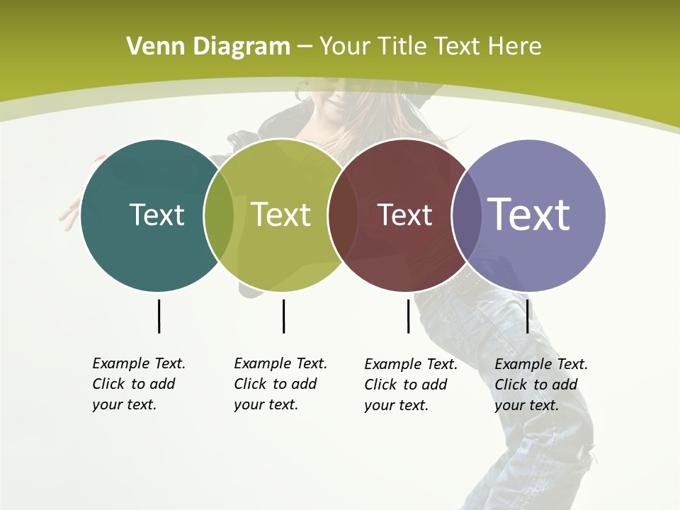 Human Break Dance One PowerPoint Template