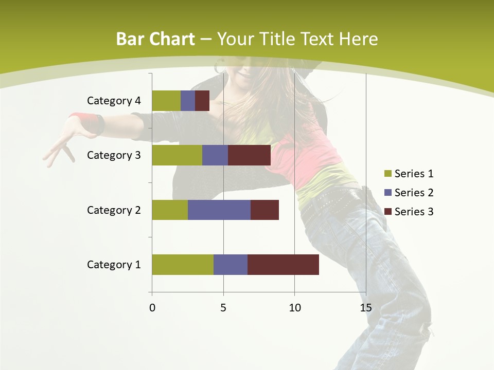 Human Break Dance One PowerPoint Template