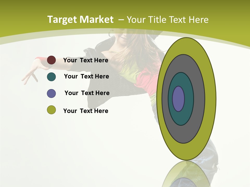 Human Break Dance One PowerPoint Template