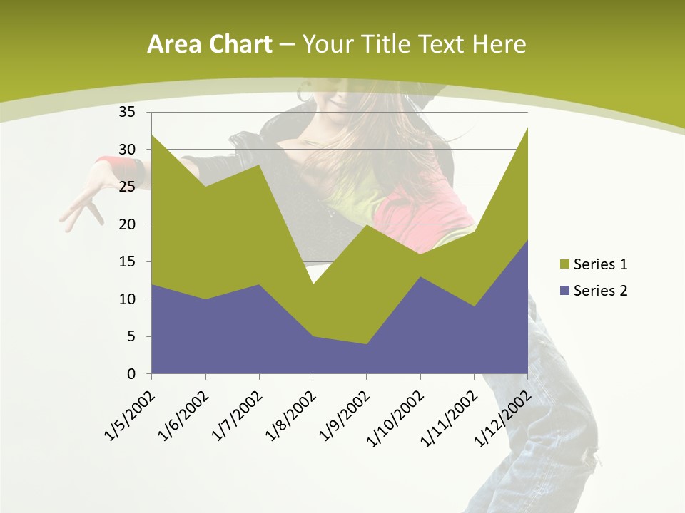 Human Break Dance One PowerPoint Template