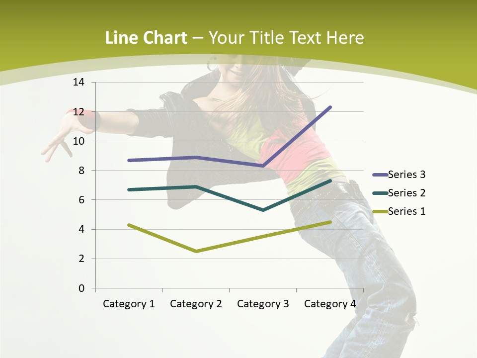 Human Break Dance One PowerPoint Template