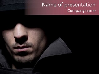 Background Security Skeptical PowerPoint Template