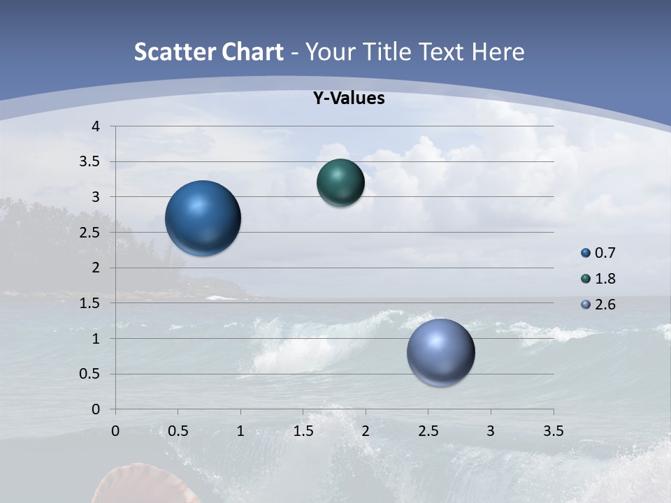 Ribs Waves Holiday PowerPoint Template
