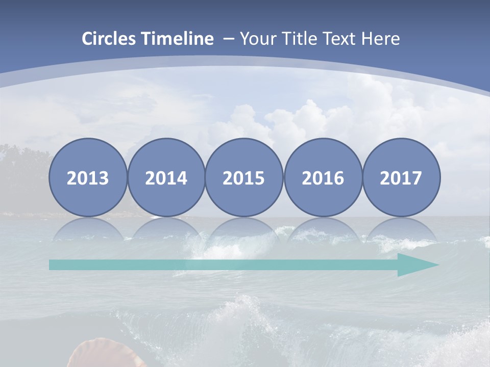 Ribs Waves Holiday PowerPoint Template