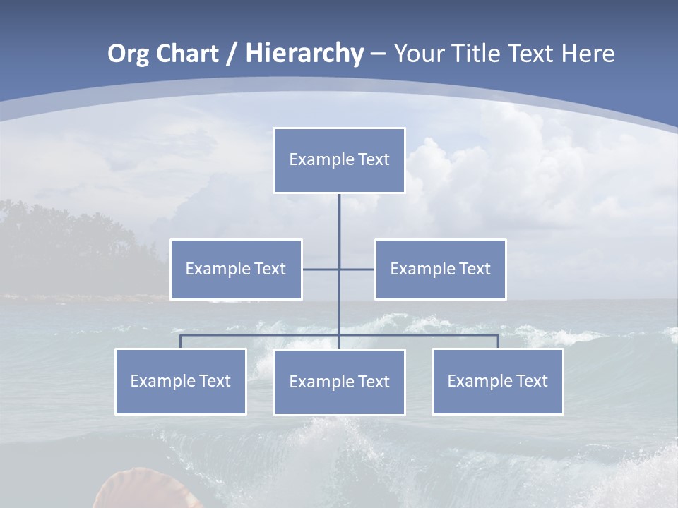 Ribs Waves Holiday PowerPoint Template