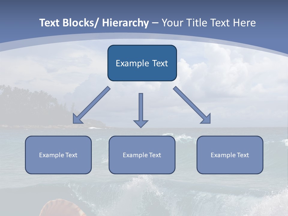 Ribs Waves Holiday PowerPoint Template