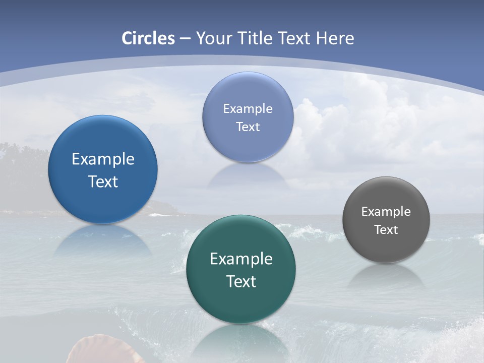 Ribs Waves Holiday PowerPoint Template