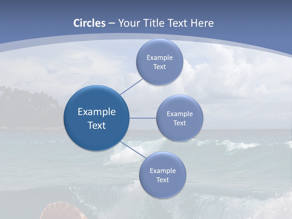 Ribs Waves Holiday PowerPoint Template