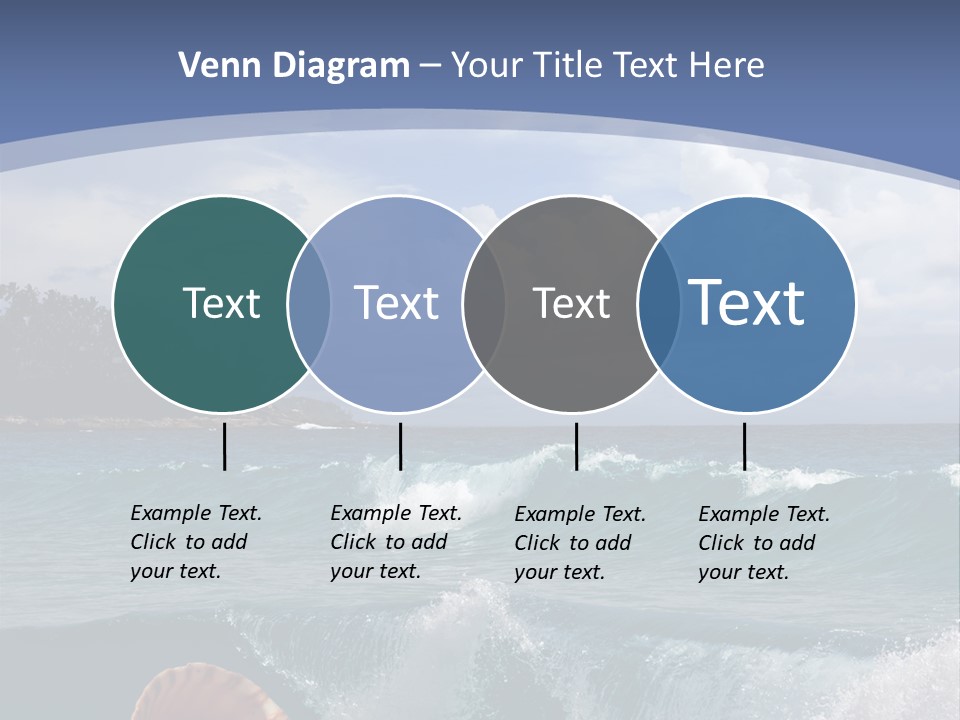 Ribs Waves Holiday PowerPoint Template