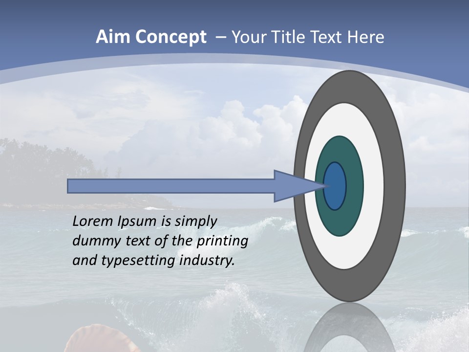 Ribs Waves Holiday PowerPoint Template