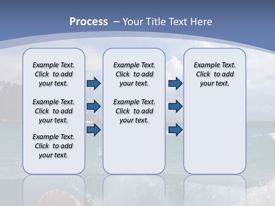 Ribs Waves Holiday PowerPoint Template