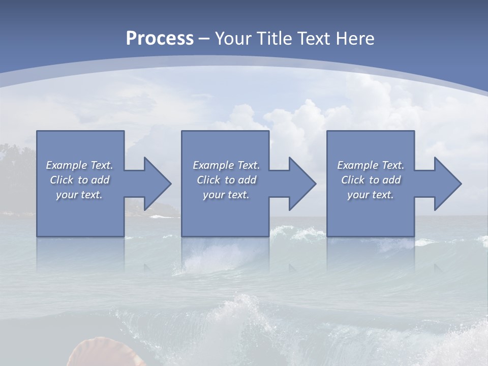 Ribs Waves Holiday PowerPoint Template